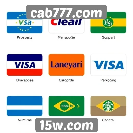 opções de pagamento no cab777.com